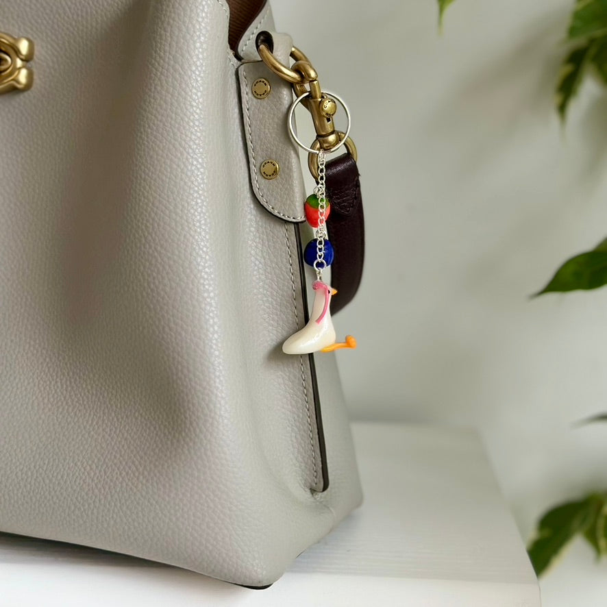 Penny the Goose Keychain