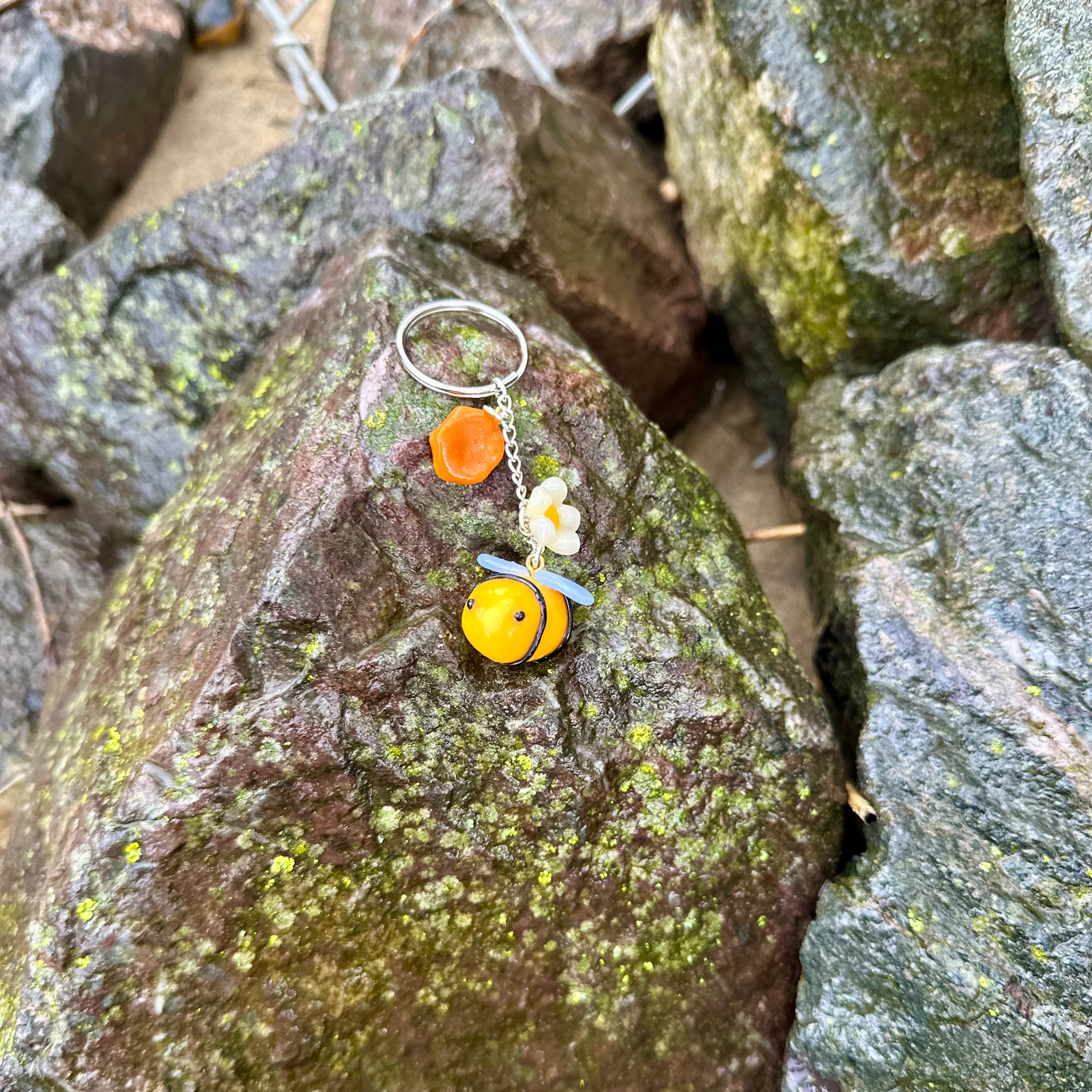 Bella the Bee Keychain