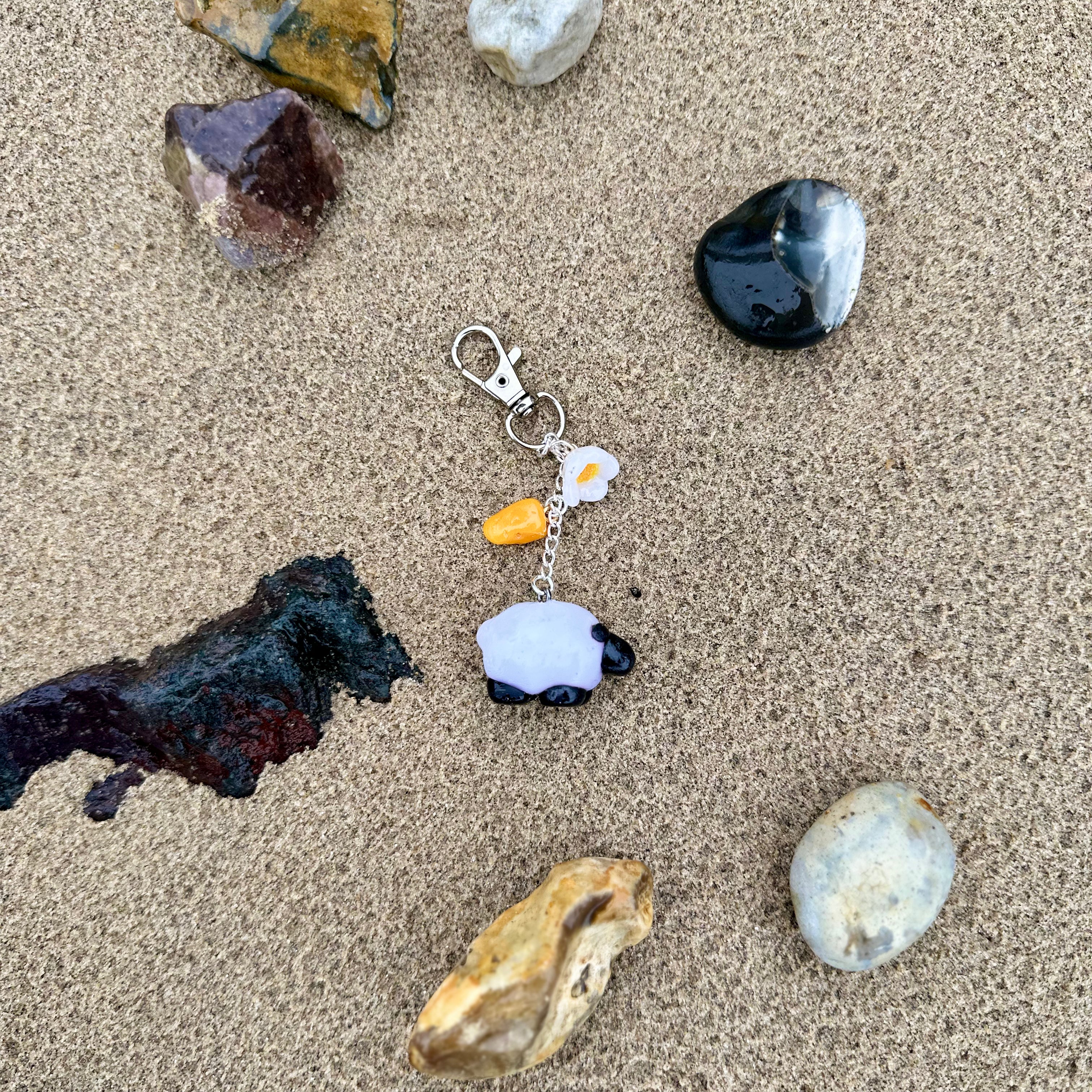 Liam the Sheep Keychain